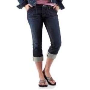 Carhartt WB071 - Women's Curvy Tomboy Cropped Jean Sz. 6X22 Cuffed Pocket